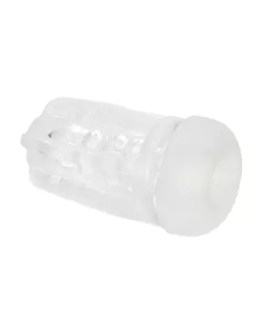 Image de SonicPull Masturbateur avec succion et vibration par Pumped by Shots en rouge métallique-3
