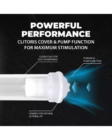 Image du MaxLift 7 Function Suction Masturbator Pump par Pumped, en bleu métallique-5