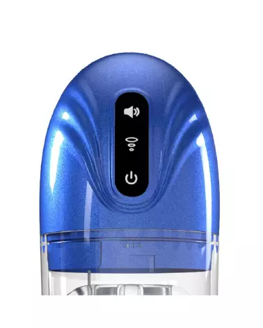 SonicPull Masturbateur Bleu par Pumped by Shots avec Aspiration et Vibration-6