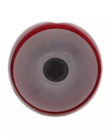 Masturbateur Virtuo Pumped by Shots avec support téléphone en rouge métallique-3