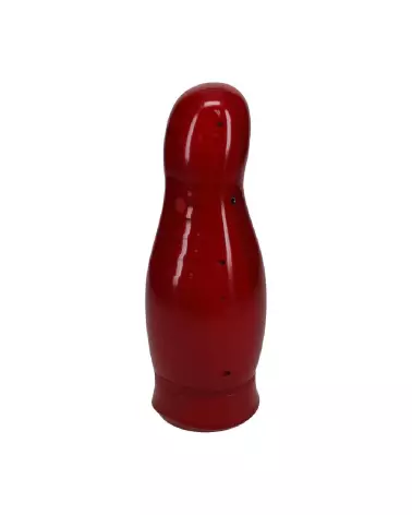 Masturbateur Virtuo Pumped by Shots avec support téléphone en rouge métallique-4