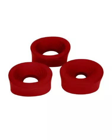 Pompe à pénis CyberPulse rouge métallisé étanche automatique Pumped by Shots-2