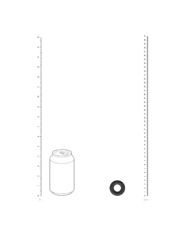 Cockring en silicone noir XS Levelz by Shots pour endurance et confort-3