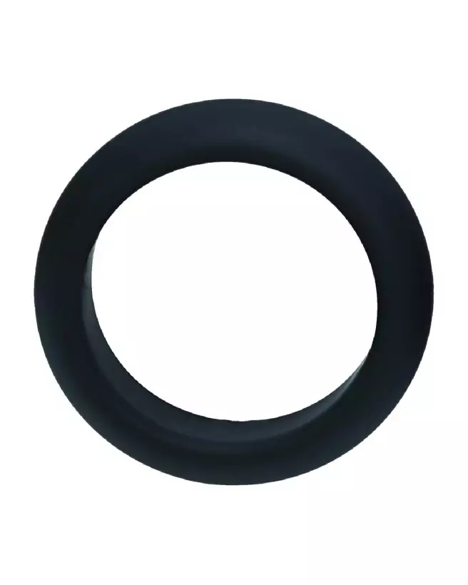 Cockring Wide O Levelz by Shots en silicone noir taille S 30mm-3