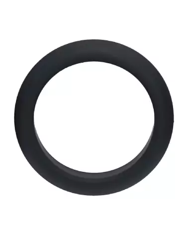 Cockring Wide O 35mm Noir en Silicone de Levelz by Shots pour endurance et confort-3