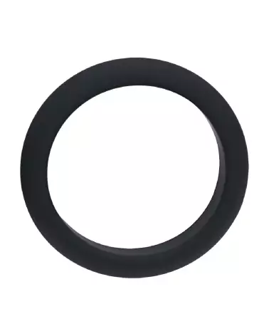 Cockring Wide O 42mm en silicone noir de Levelz by Shots-3