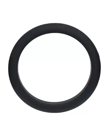 Cockring Wide O XL 50mm en silicone noir par Levelz by Shots-3