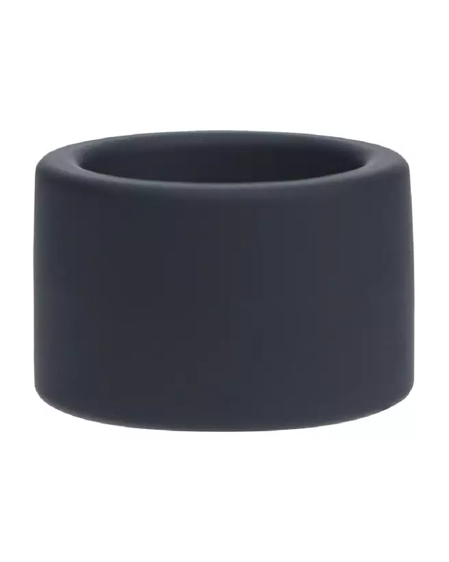 Sangle en silicone liquide noir Levelz by Shots taille M 34mm-3