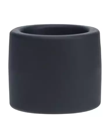 Sangle en silicone liquide noir Levelz by Shots, cockring 34mm taille L-3