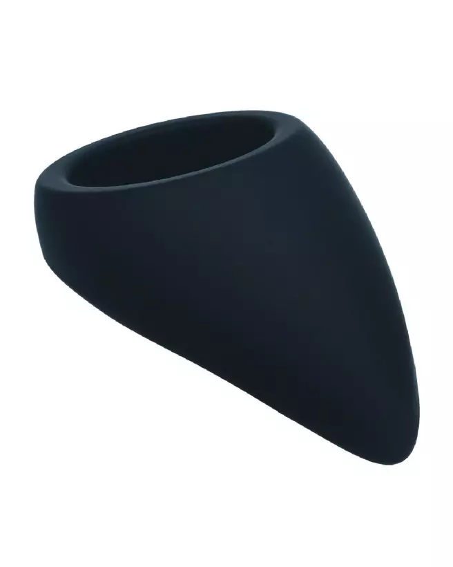 Cockring en silicone noir Levelz by Shots pour endurance et confort-3