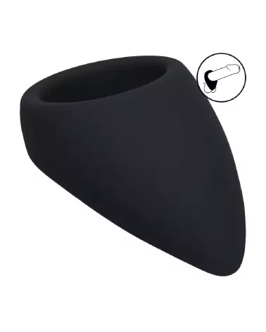 Cockring en silicone noir Levelz by Shots pour endurance et confort-7