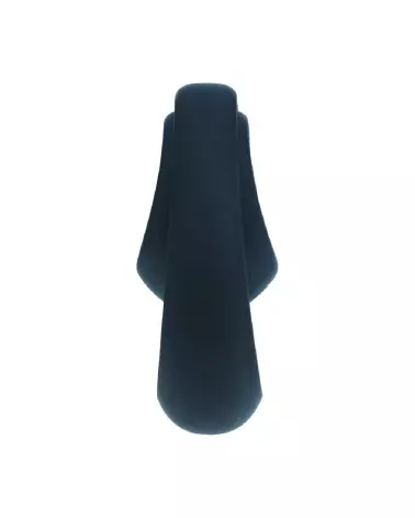 Image du Double Ergo Silicone Cockring Noir par Levelz by Shots, amélioration de performance et confort-4