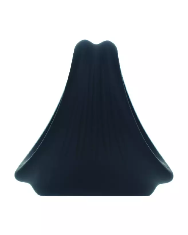 Harnais silicone noir pour pénis et testicules Levelz by Shots-3