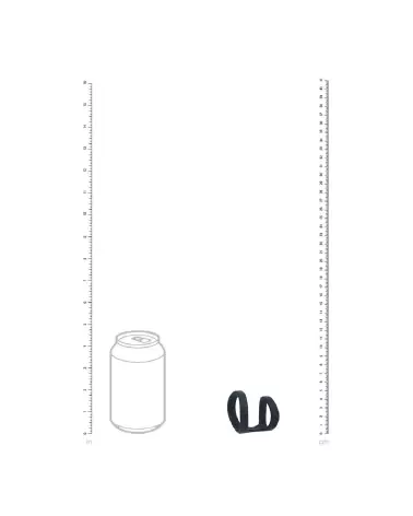 Boucles Anneau Silicone Noir Levelz by Shots pour endurance et plaisir-4