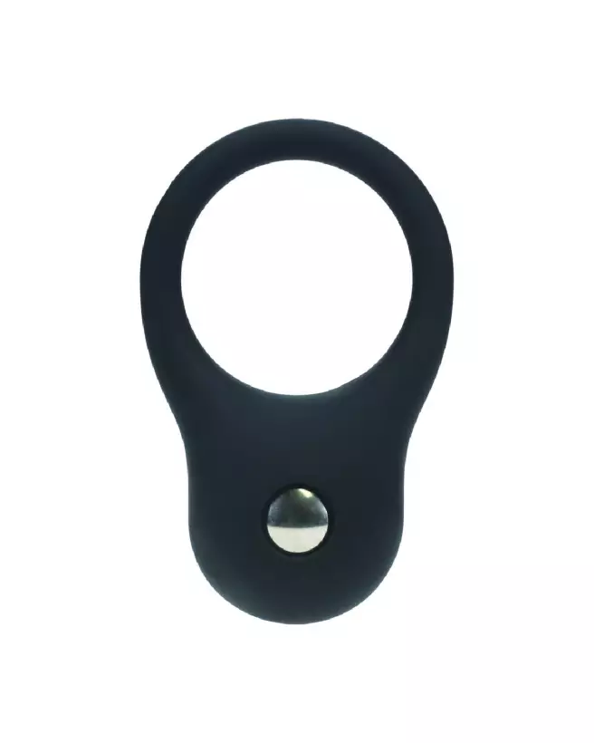 Cockring en silicone noir taille S de Levelz by Shots pour performance et confort-3