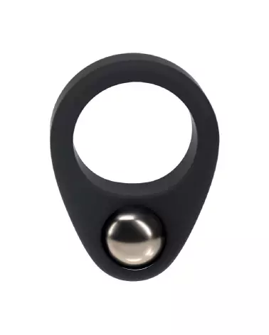 Anneau pénien en silicone liquide noir Levelz by Shots pour endurance et confort-3
