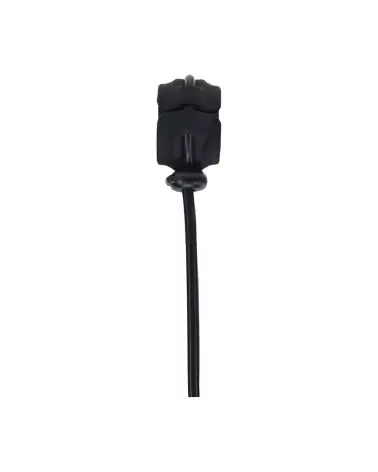 Anneau pénien ajustable en silicone noir Levelz by Shots, largeur 5 mm-3