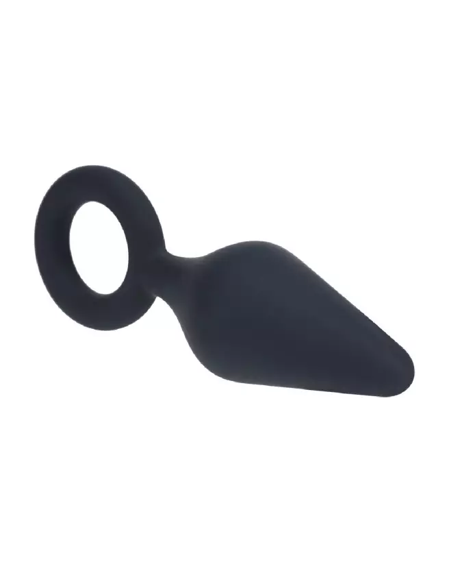 Plug Anal Silicone Noir Taille S de Levelz by Shots pour confort et discrétion-3