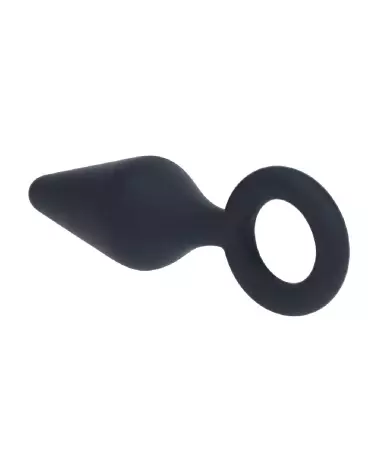 Plug Anal Silicone Noir Taille S de Levelz by Shots pour confort et discrétion-4