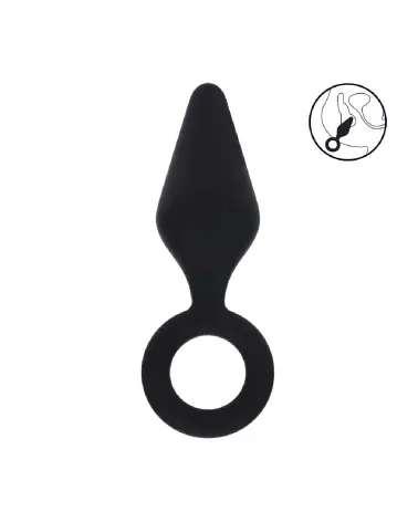 Image du Plug Anal en Silicone Noir Taille M de Levelz by Shots-7