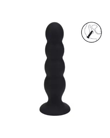 Image du Plug Anal XL Noir en Silicone Liquide de Levelz by Shots-6