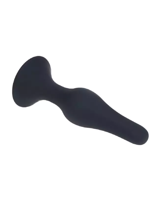 Plug anal noir silicone taille L Levelz by Shots - Confort et sécurité optimisés-3