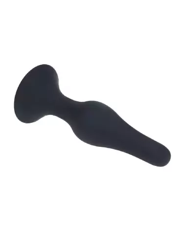 Plug anal noir silicone taille L Levelz by Shots - Confort et sécurité optimisés-3