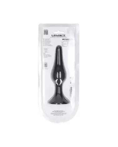 Image du Plug Anal Slim XL Noir Levelz by Shots en Silicone-2