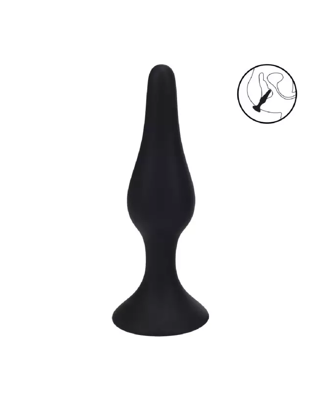 Image du Plug Anal Slim XL Noir Levelz by Shots en Silicone-7