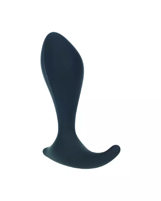 Image du Masseur de Prostate en Silicone Noir Levelz by Shots - Stimulateur à Ondulation Unique-3