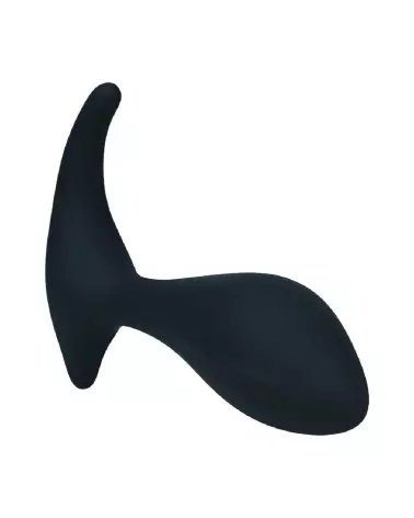 Image du Masseur de Prostate en Silicone Noir Levelz by Shots - Stimulateur à Ondulation Unique-5