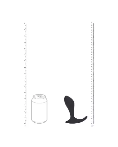 Image du Masseur de Prostate en Silicone Noir Levelz by Shots - Stimulateur à Ondulation Unique-6
