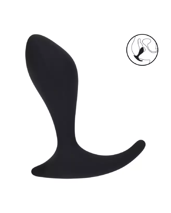 Image du Masseur de Prostate en Silicone Noir Levelz by Shots - Stimulateur à Ondulation Unique-7