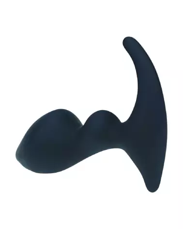 Masseur prostatique silicone noir Levelz by Shots pour stimulation précise-4