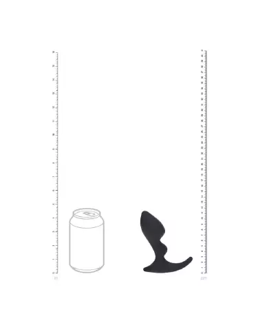 Masseur prostatique silicone noir Levelz by Shots pour stimulation précise-6