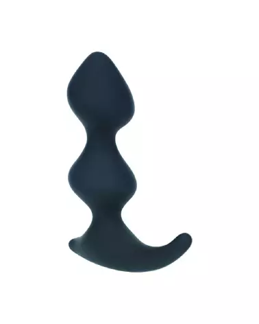 Image du Massager Prostatique Silicone Double Ondulé Noir de Levelz by Shots-3
