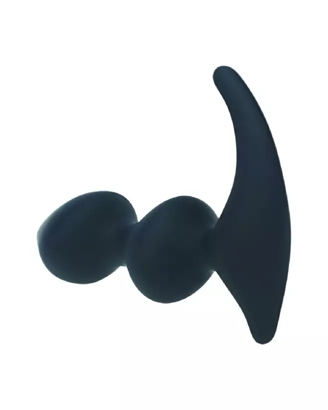 Image du Massager Prostatique Silicone Double Ondulé Noir de Levelz by Shots-4