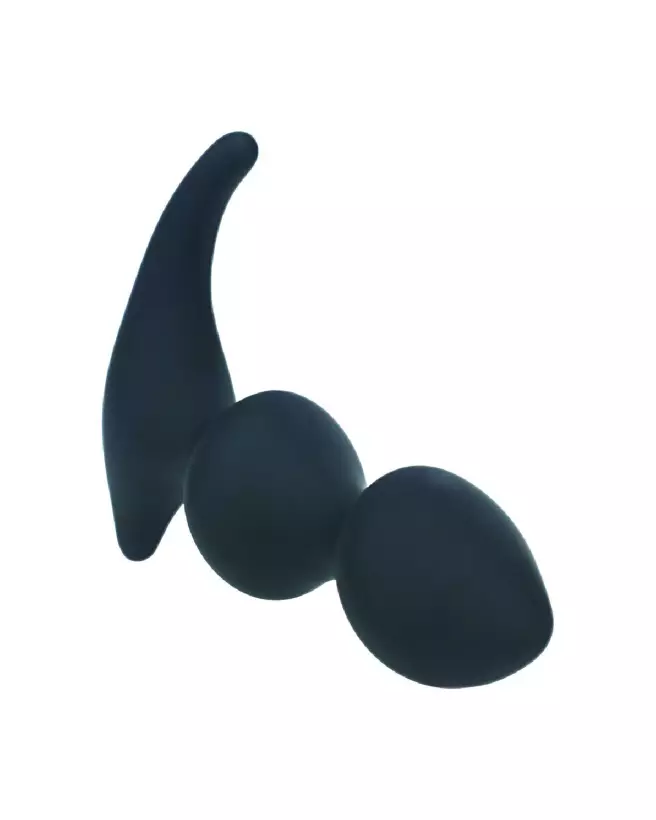 Image du Massager Prostatique Silicone Double Ondulé Noir de Levelz by Shots-5