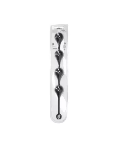 Balles Anales Silicone Noir XXL Goutte d'Eau Levelz by Shots-2