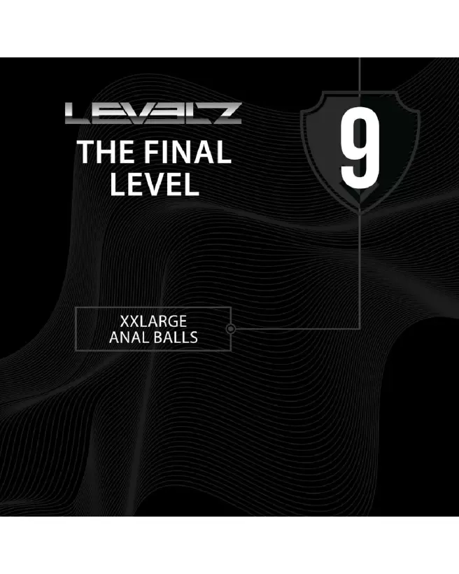 Balles Anales XXL en Silicone Noir de Levelz by Shots pour stimulation intense-5