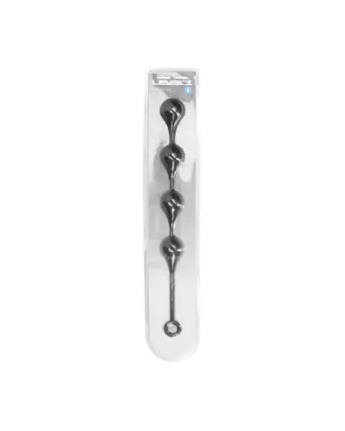 Balles Anales en Silicone XL Noir de Levelz by Shots pour Stimulation Avancée-1