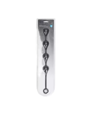 Image des Boules Anales Waterdrop en Silicone Noir 40mm de Levelz by Shots-1