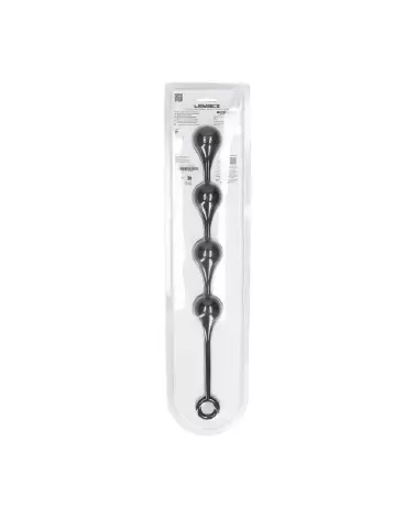 Image des Boules Anales Waterdrop en Silicone Noir 40mm de Levelz by Shots-2