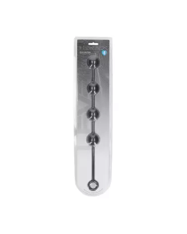 Balles Anales Silicone Noir 40mm de Levelz by Shots pour plaisir anal-1