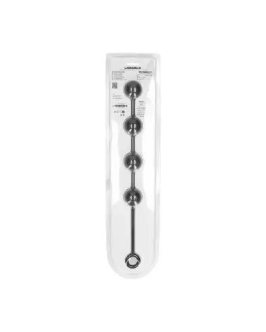 Balles Anales Silicone Noir 40mm de Levelz by Shots pour plaisir anal-2