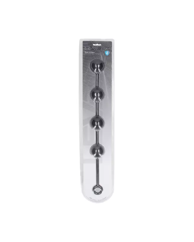 Image des Balles Anales en Silicone XL Noir de Levelz by Shots-1