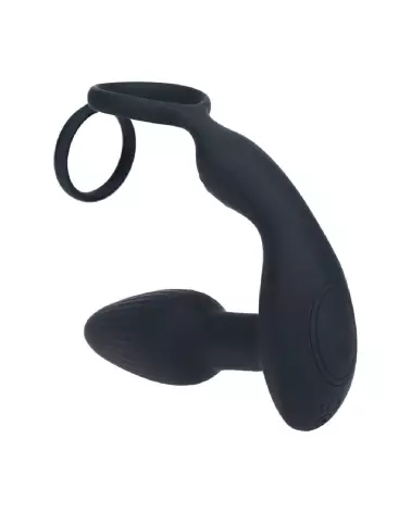Stimulateur Prostate Levelz avec Anneau Pénien et Perles Rotatives-4