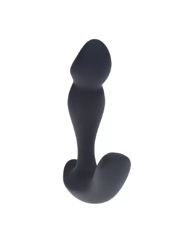 Stimulateur prostatique vibrant Levelz by Shots en silicone noir avec double moteur et télécommande-3