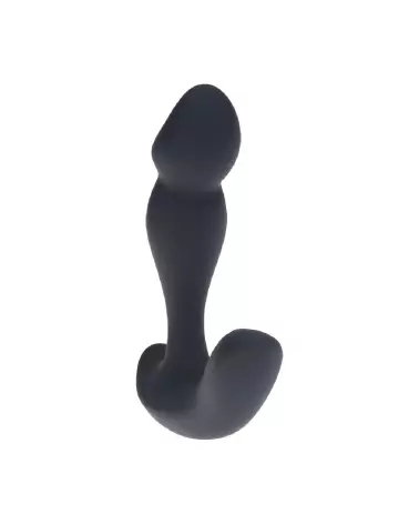 Stimulateur prostatique vibrant Levelz by Shots en silicone noir avec double moteur et télécommande-3