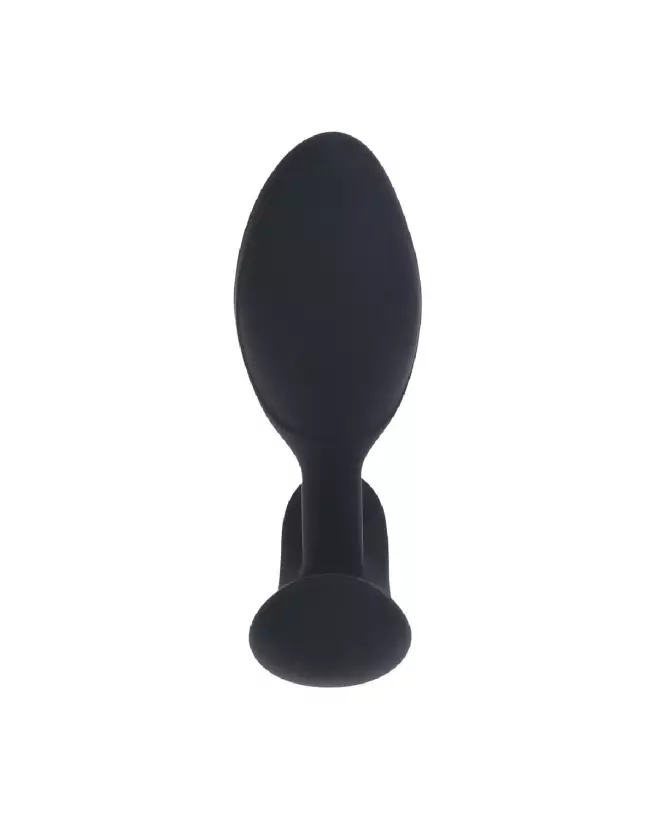 Plug anal vibrant Levelz by Shots en silicone liquide noir avec télécommande-3